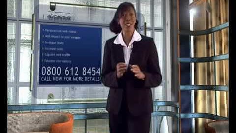 Video Web Presenter - Web Video About Us