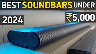 Top 5 Best Soundbar under 5000 in 2024 | Best soundbar 2024 under 5000