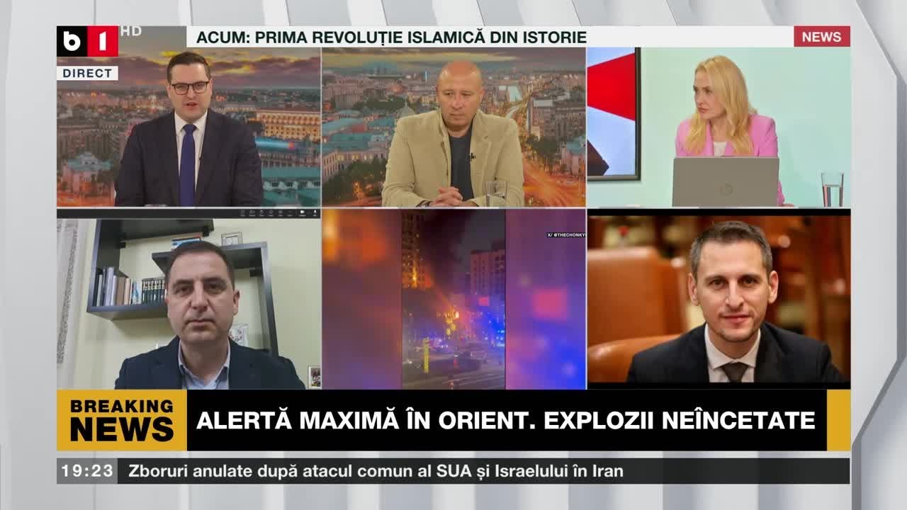 TALK B1.RACHETE PE CERUL DUBAIULUI/MAI MULȚI OFICIALI IRANIENI,UCIȘI/PROTESTE PE STRAILE TEHERANULUI