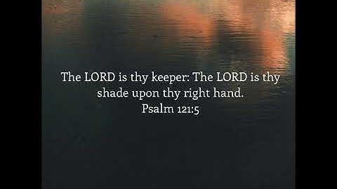 Psalm 121:5