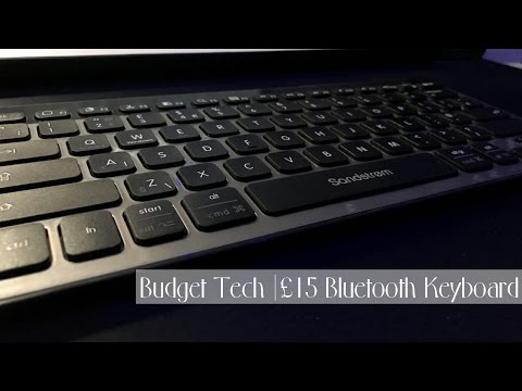 Budget Tech - £15 Sandstrom Keyboard - YouTube