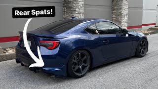Match Highlights Rear Bumper Spat Install On My Scion FRS!