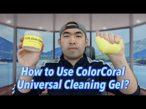 Color Coral Universal Dust Cleaner - a fantastic cleaning gel
