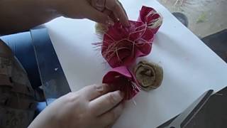 Как Сделать Красивый Цветок Из Мешковины. Мастер-Класс. Часть 2. Tutorial. Как Сделать Красивый Цветок Из Мешковины. Мастер-Класс. Часть 2. Tutorial.