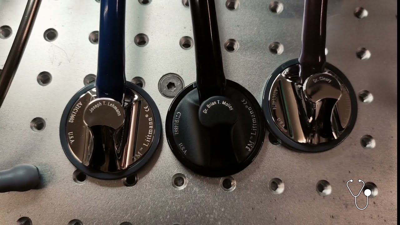 Littmann Master Cardiology Stethoscope Laser Engraving Stethoscope.eu