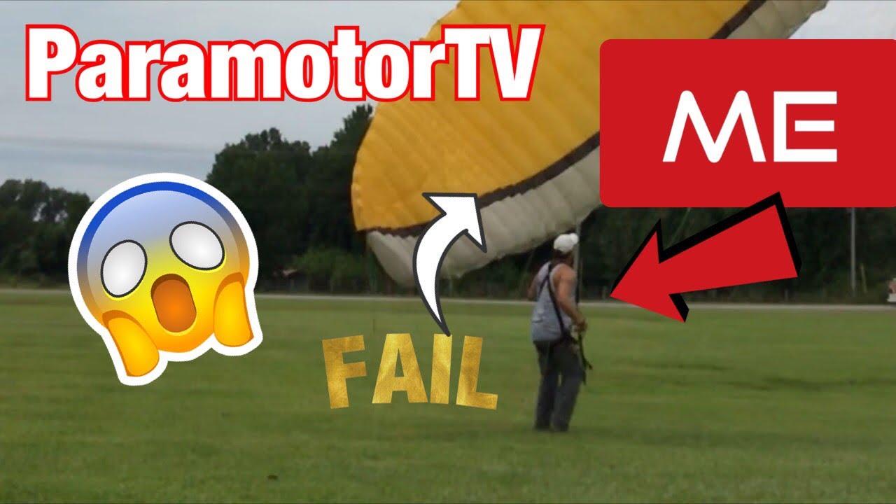 ParamotorTV- learning to kite