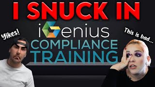 I SNUCK INTO THE iGENIUS COMPLIANCE CALL