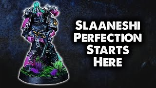 How to paint Emperor's Children Chaos Space Marines - Warhammer 40k Miniature painting