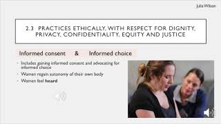 Midwifery standards for practice- Julia Wilson & Alana Lukins