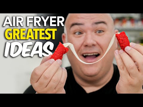 I tried the GREATEST IDEAS for air fryers!