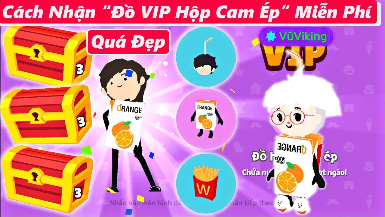 PLAY TOGETHER | Cách Nhận "Đồ VIP Hộp Cam Ép" và "Đột Nhập" Cánh Gà Sân ...