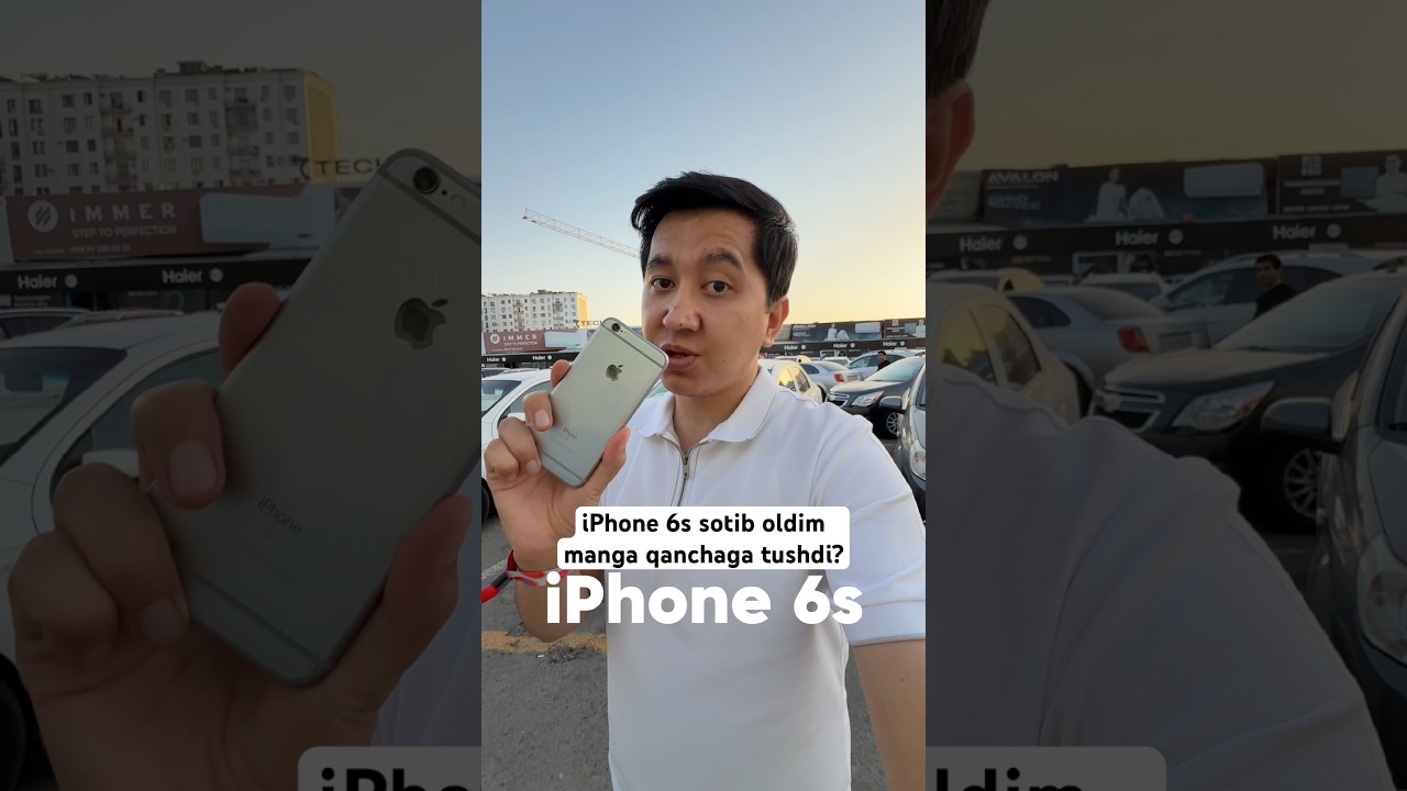 iPhone 6s sotib oldim manga nechi pulga tushdi?