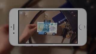 Welcoming the new £5 with Augmented Reality!