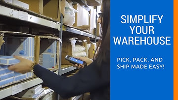 Pick, Pack, and Ship Process - Demo with iOS Wireless Barcode Scanners [Step-By-Step]