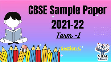 💥CBSE SAMPLE PAPER - {2021-22} || Section -C || Term -1 || Class-12 || Mathematics