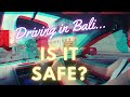 Driving in bali  traffic jams  indonesian paradise