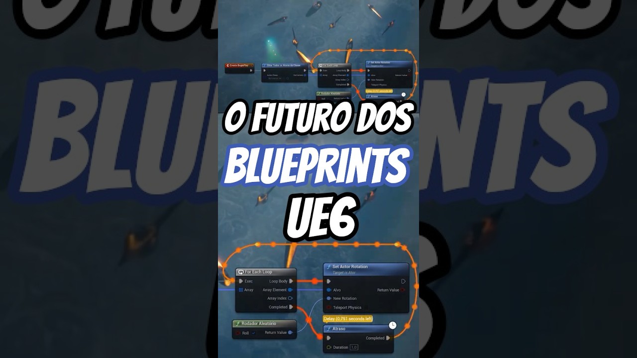 Unreal Engine 6: Ainda Vale a Pena Aprender Blueprints? #ue5 #unrealengine5 #gamedev #indiedev #ue6
