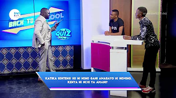 Kiswahili is compulsory for this episode | How good is your Swahili? Record broken??