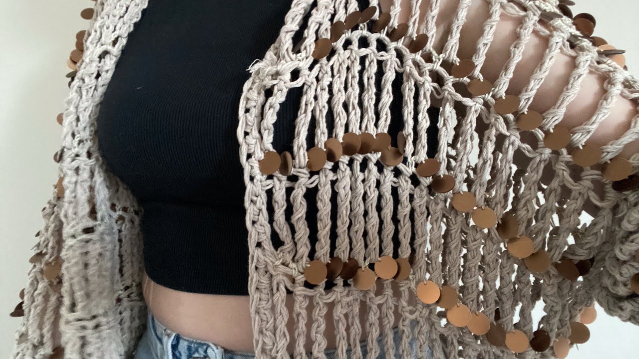 IŞILTILI FİLE HIRKA - PULLU HIRKA - NASIL YAPILIR?