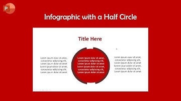 How to Design an Infographic with a Half Circle Background in PowerPoint (Step-by-Step)