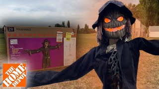 Download Lagu Home Depot - 15ft Worricrow Unboxing/Setup | Halloween 2025 Tallest Scarecrow Animatronic MP3