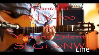 Yamaha NTX-700 & Yamaha Silent SLG130NW  - Quick Sample