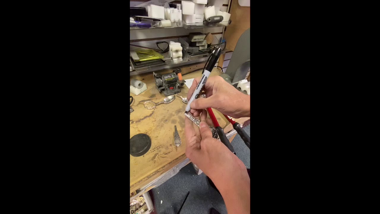 Coil hinged silverware bracelet by Flatwearable Artisan Jewelry