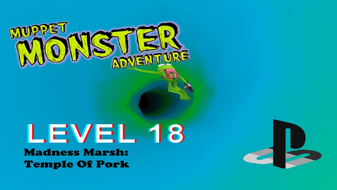 Muppet Monster Adventure Lvl.18 Temple Of Pork - Just Keep Swimming