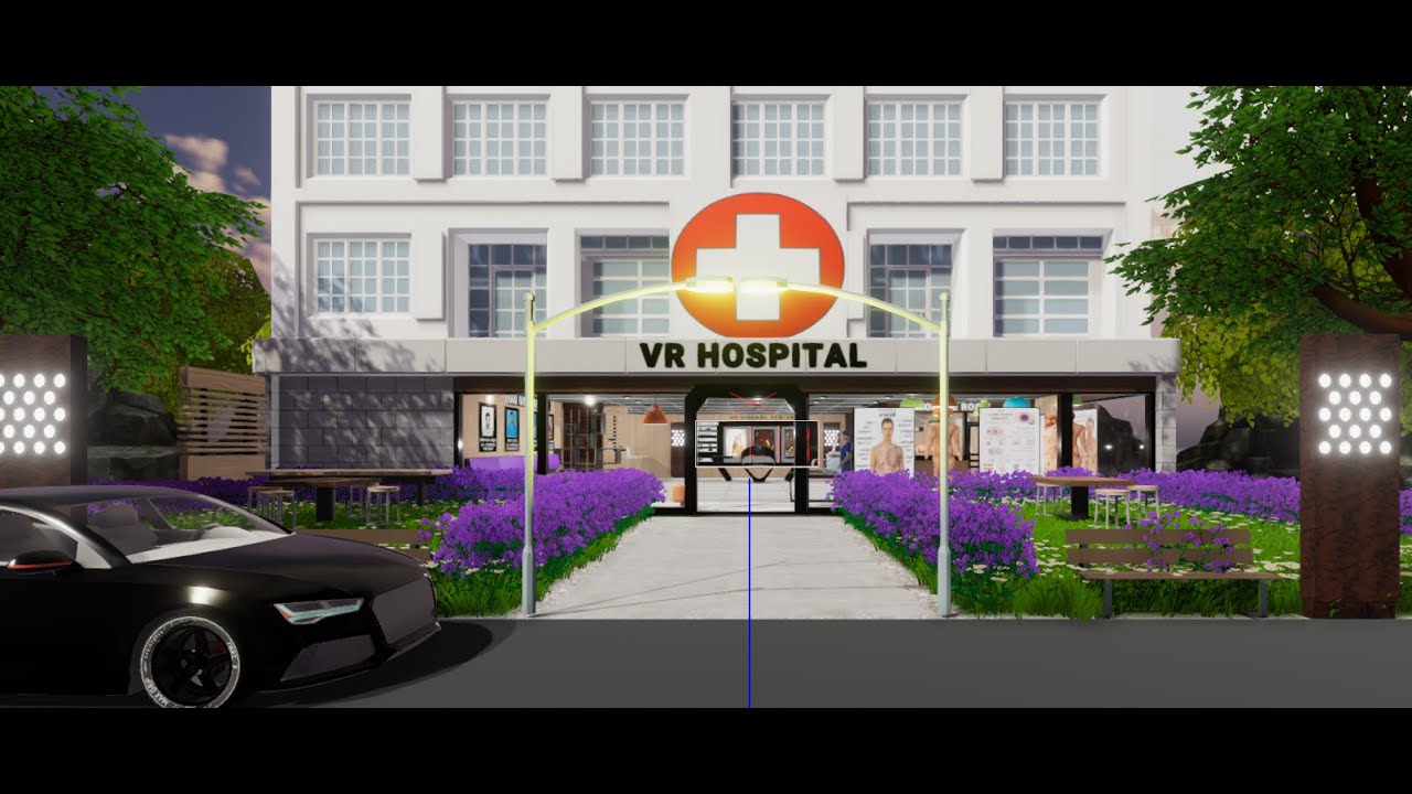 Medical VR Hospital Made in Unity Engine