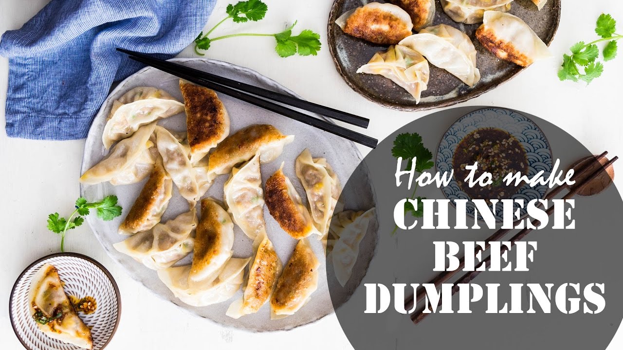 How to Make Chinese Beef Dumplings (recipe) 牛肉饺子 | Omnivore