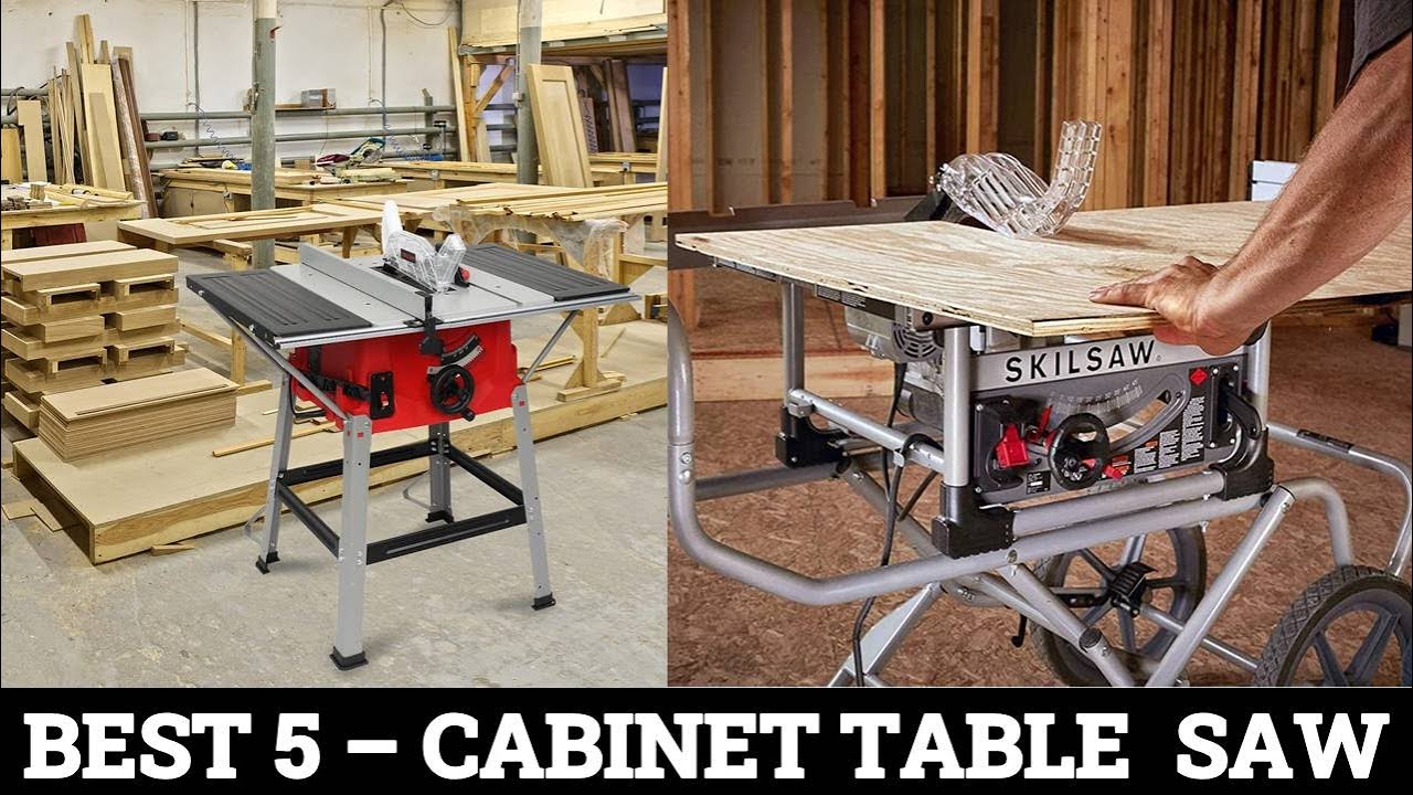 Top 5 Best Cabinet Table Saws 2024 - YouTube