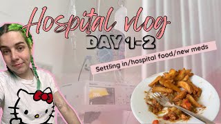 Hospital vlog day 1-2 | Cystic Fibrosis life