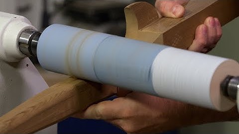 Woodworking Tip: Lathe Sanding Drum