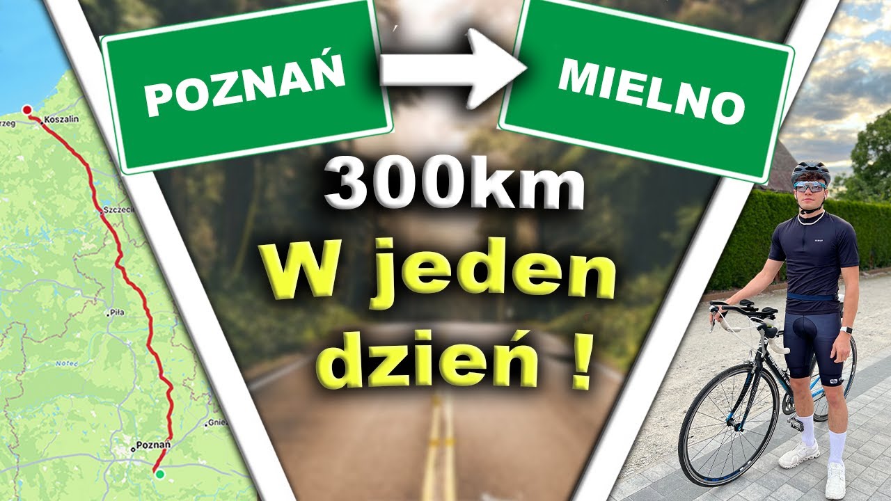 Poznań - Mielno ROWEREM W JEDEN DZIEŃ!