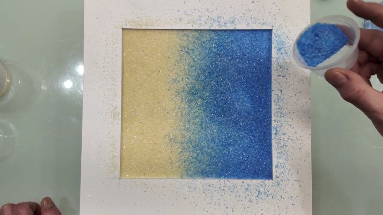Making sheets of glass using glass frit - frit sheet demo
