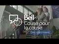 Les coulisses de la campagne bell cause pour la cause  herbytv