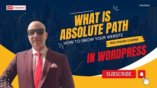 What is Absolute Path in WordPress? #iamitmm @iamitmm #wordpress #wordpresssupport #wordpressseo