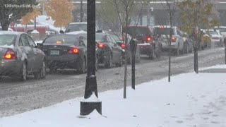 Roads in West Michigan are clearing up, but drivers are encouarged to stay safe