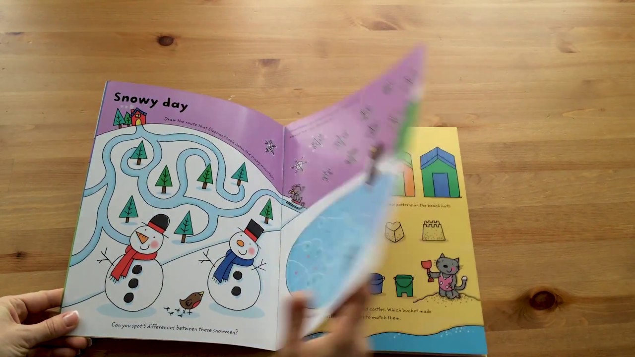 Wipe clean first puzzle - Usborne