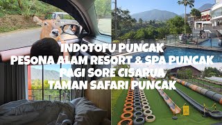 REVIEW PESONA ALAM RESORT & SPA, INDOTOFU PUNCAK, PAGI SORE CISARUA, TAMAN SAFARI CISARUA PUNCAK