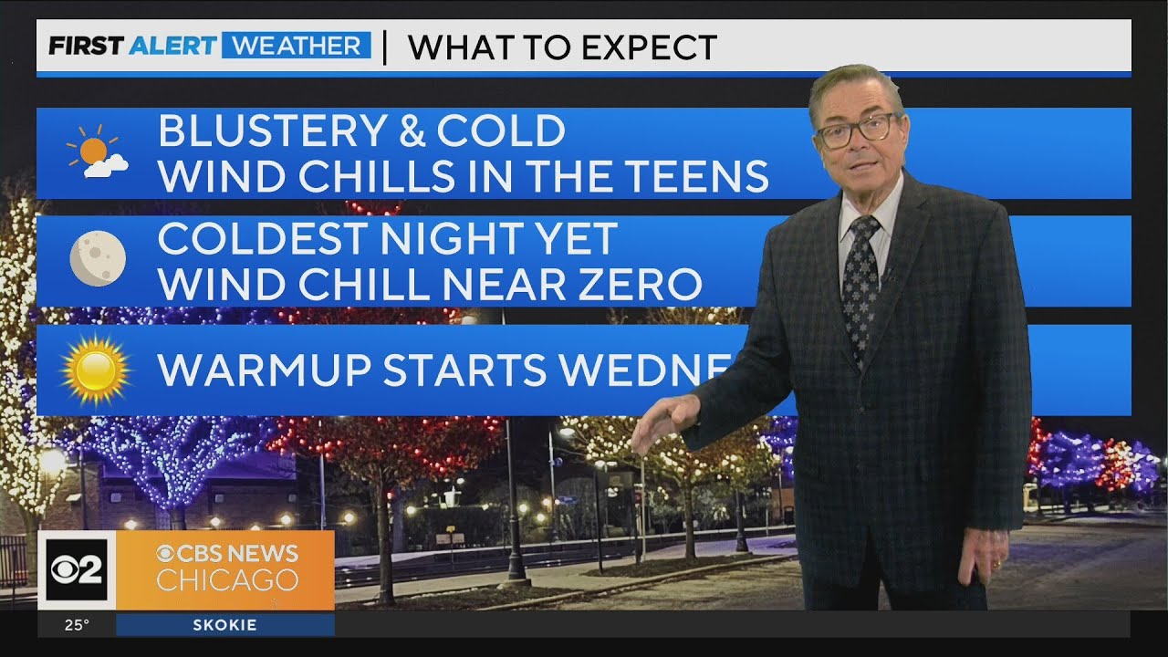 Chicago First Alert Weather: Highs in the 20s - YouTube
