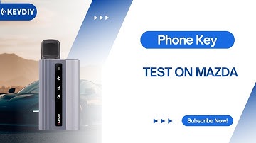 How to use KEYDIY KD Phone As Key on Mazda