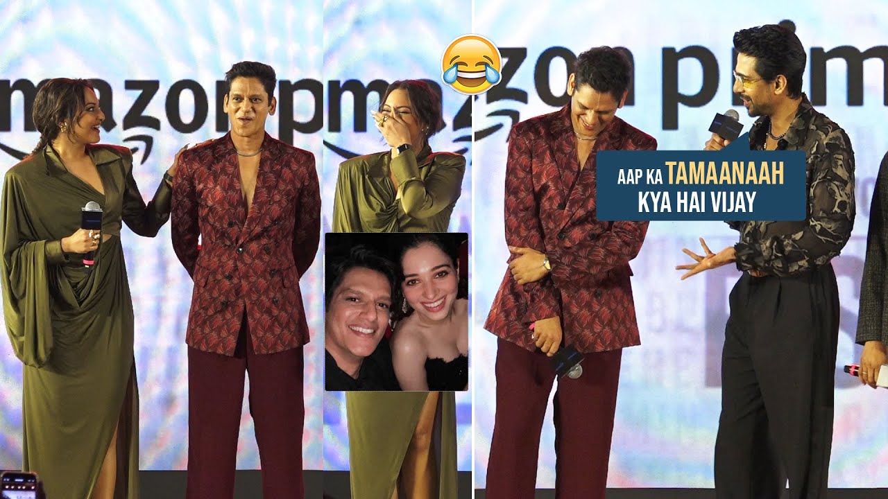 Next Level Teasing 🤣🤣  | Gulshan Teases Vijay Varma By Mentioning Tamannaah | Hilarious | Dahaad