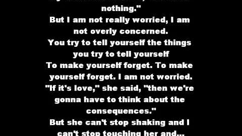 Counting Crows - Anna Begins with Lyrics