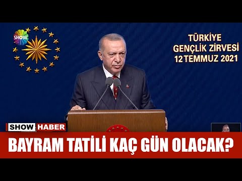 Bayram tatili kaç gün olacak?