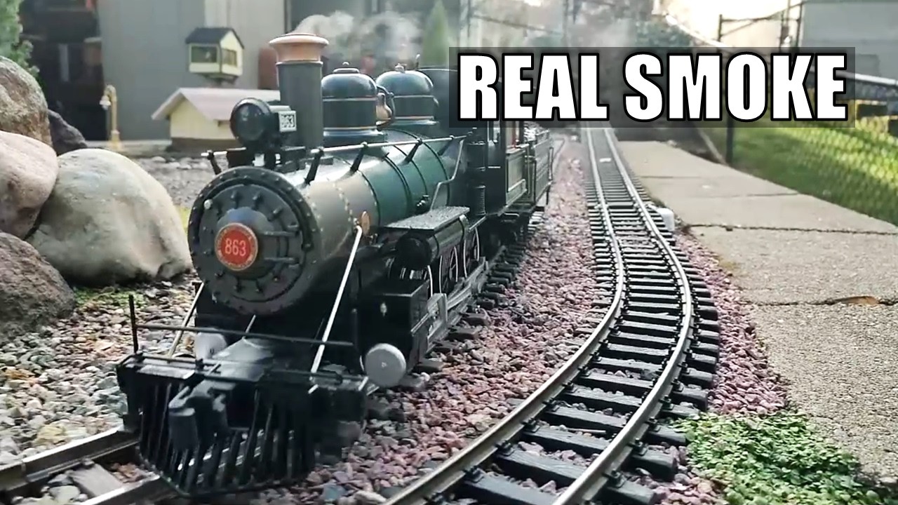 G Scale Bachmann 4-6-0 PRR 863 Steam Locomotive w/ Synced Chuff