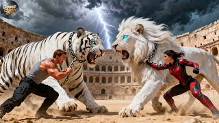 Legendary White Lion Vs Ghost Tiger Arena Showdown The End Will Shock You
