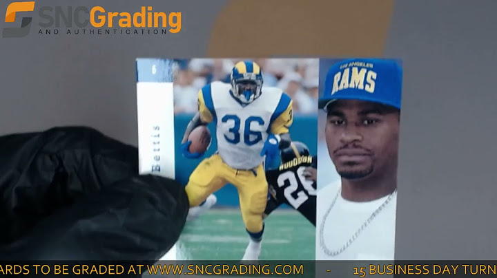 How much is a jerome bettis rookie card worth
