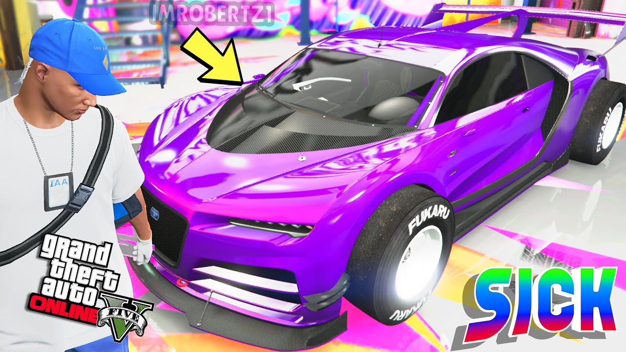 GTA 5 Best Paint Jobs Plurple NERO CUSTOM Modded Purple Crew Color GTA