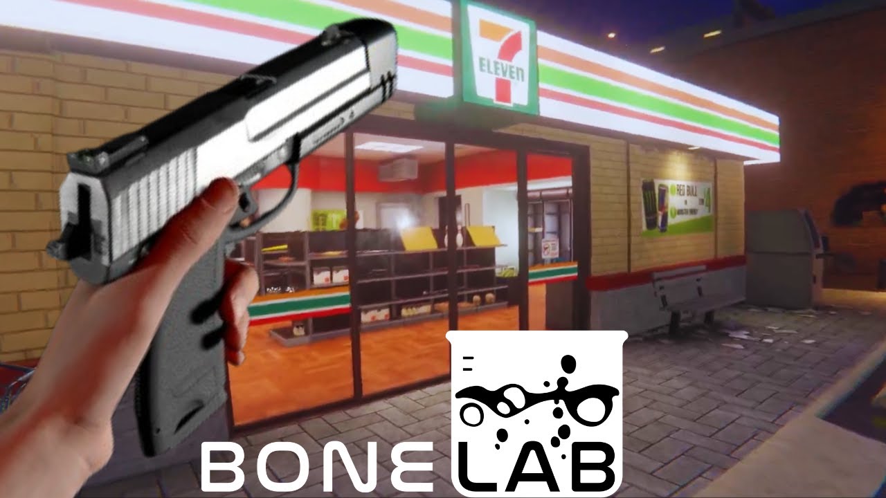 Bonelab Menu Map I Explored The NEW 7-Eleven Map In BONELAB - YouTube